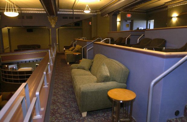 Theater balcony seats